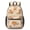 Orange Cat and, variant on Black and White Cat and Heart 17" School Backpacks for Teens,Waterproof Oxford Fabric,S-Shape Padded Straps for School,Travel,Hiking,Camping