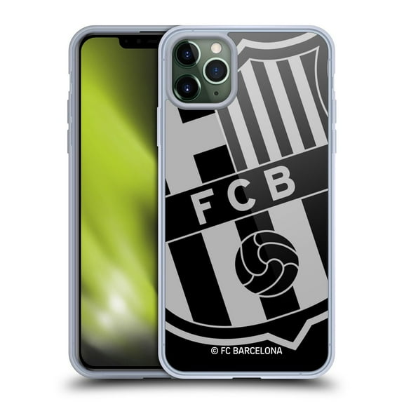 Head Case Designs FC Barcelona Crest Oversized Soft Gel Case for Apple iPhone 11 Pro Max
