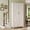 1pc-White-71"H, variant on NadooLite 71"H White Metal Storage Cabinet with Adjustable Shelves, 2 Doors & 1 Drawers, Multi-Use Organizer for Garage,Dining,Bath,Laundry,Pantry