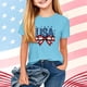 thumbnail image 3 of Odeerbi Chicos Niñas 4 de Julio Camiseta Manga Corta Día de La Independencia Camiseta Gráfica, 3 of 7