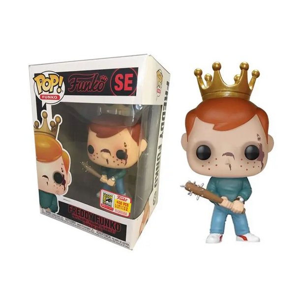 2025 FUNKO POP Freddy SE Steve Pennywise Freddy Funko Capitán Spaulding #58 Figuras de acción de vinilo Colección Modelo Juguetes para regalo
