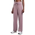 thumbnail image 2 of Women'S Comfortable Wide Leg Pants Big Pocket Fitness Yoga Pants Sports Casual Pants Pink S, 2 of 9