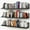 Black, variant on Floating Shelves 36 Inches Long 8 in Deep Set of 3, Large Wall Shelf for Bedroom Books, Heavy Duty Wide Wall Shelving for Living Room Office Kitchen Closet Organizers and Storage (Black)