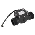 thumbnail image 3 of 1、Usando rosca hembra G1.65in, el sensor de flujo de agua se puede instalar bien en la tubería de agua para medir el flujo de fluido en la tubería de agua., 3 of 9