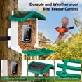thumbnail image 3 of Comedero para pájaros Niuberber con cámara, IA de identificación de aves y energía solar, 1,6 L, 3 of 8
