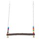thumbnail image 1 of Wooden Hanging Chicken Swing, Pet Perch with Durable Flat Bar, 30 x 32 cm, 1 of 3
