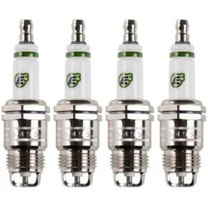 E3 E3.72 Taper Seat Spark Plug for Select 50-90s Ford 18mm .43" Reach - 4 PACK