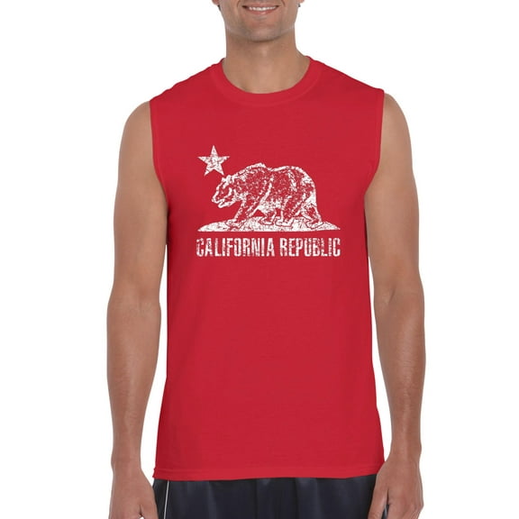 Artix - Men's Graphic T-Shirt Sleeveless - California Bear