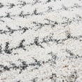 thumbnail image 6 of Creative Co-Op Creative Co-Op Cotton Printed Tufted Pillow with Tassels, Black and Cream, 6 of 8