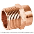 thumbnail image 1 of Conector De Cobre Rosca Exterior 1/2' Foset Foset CC-611, 1 of 2