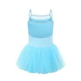 thumbnail image 3 of MIASHUI Toddler Girls Sleeveless Ballet Leotards Dresses Dance Skirt Ballerina Tutu Outfits,Blue,2-3 Years, 3 of 9