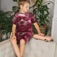 thumbnail image 4 of Fotbe Surreal Pink Headphones Pijama Estampada de 2 Piezas para Niños – Ropa de Dormir de Manga Corta Cómoda para Niños y Niñas, Camiseta y Shorts de Algodón-Large, 4 of 6