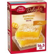 Betty Crocker Delights Supreme Lemon Bars Mix, 16.5 oz.