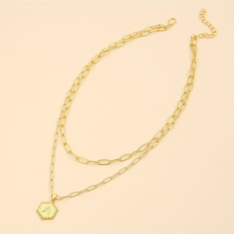 Dropship PAVOI 14K Gold Plated Dainty Layering Necklaces For Women