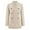 Beige, variant on Women'S Blazers Suit Jackets Winter Fall Casual Comfortable Tops Fashion Ruffle Button Short Neck Long Sleeve Open Front Jacket Coat Beige Xxl