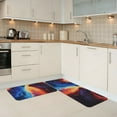thumbnail image 5 of Sikiie Red And Blue Fire Wolf Kitchen Mat 2 PCS Cushioned Kitchen Rug, Waterproof Non-Slip Kitchen Mats for Kitchen, Floor Home, Sink, Laundry, 5 of 6