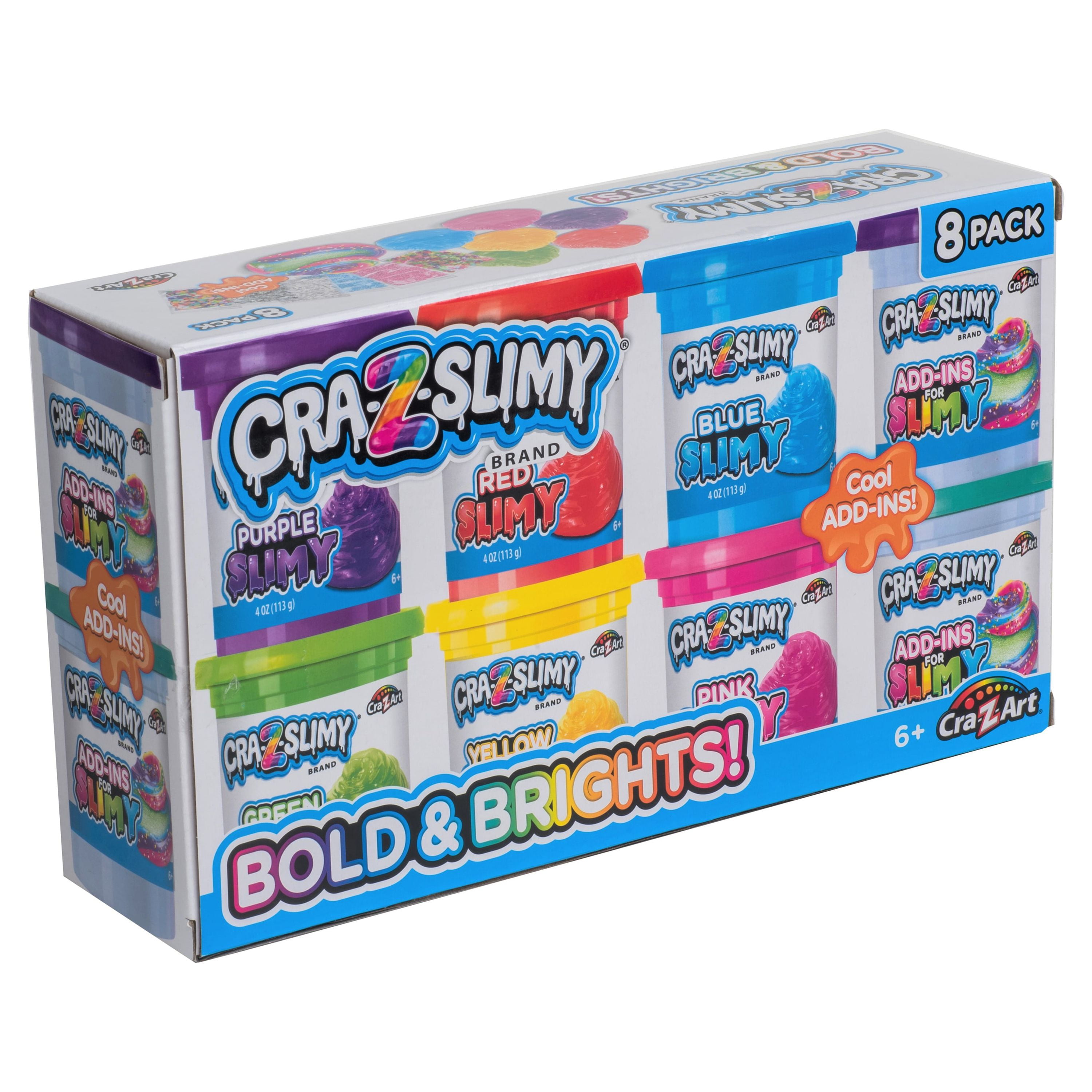 SLIMY Coffret Slime Super Set - 8 pots * 100 gr: 800gr - 45910