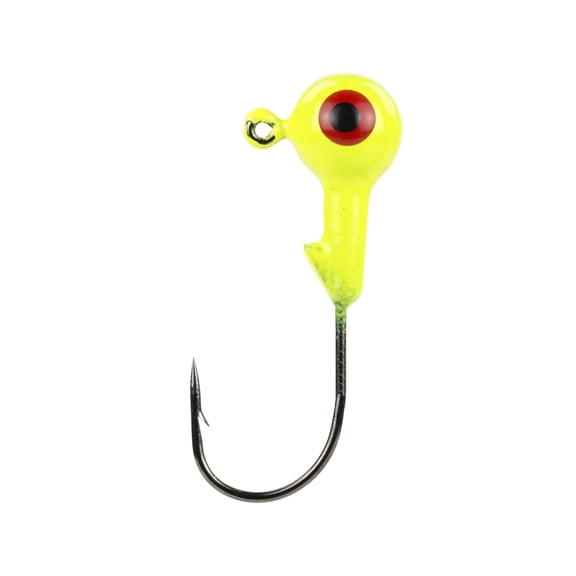 Mr Crappie Jig Head 1/8 Chartreuse 8pk