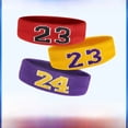 thumbnail image 3 of Banda para el cabello con números deportivos para baloncesto, para hombres y mujeres, banda para el cabello, banda para el sudor, para fanáticos del fitness y para correr, cinturón antitranspirante, 3 of 3