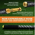 Bionic Flex Pro 100’ Garden Hose Heavy Duty, Lightweight Weatherproof