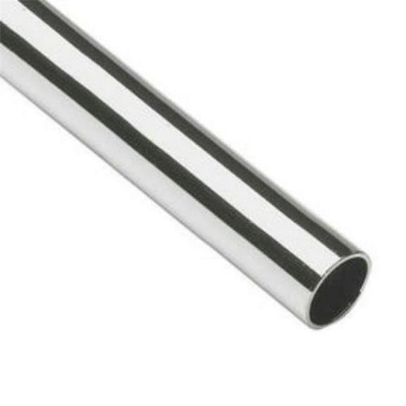 Lavi Industries B1191607 1.5 x .050 in. x 4 ft. Tubing, Polished Stainless Steel