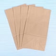thumbnail image 1 of TEHAUX 100Pack Kraft Paper Food Pouch for Packaging 24x13x8cm Yellow, 1 of 8