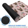 thumbnail image 6 of Long Mouse Pads for Desk,German Shepherd and Pioneer Flower Desk Mats on Top Of Desks, Desk Mouse Pad Extra Large with 3mm Non-Slip Base and Stitched Edge for Gaming,Office,Work,Home 47.3"x23.6", 6 of 6
