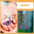 thumbnail image 3 of Porte-clés Note de Musique 12 Pcs Couleurs Assorties Design Rétro pour Fêtes de Danse et Concerts Amateurs de Musique, 3 of 9