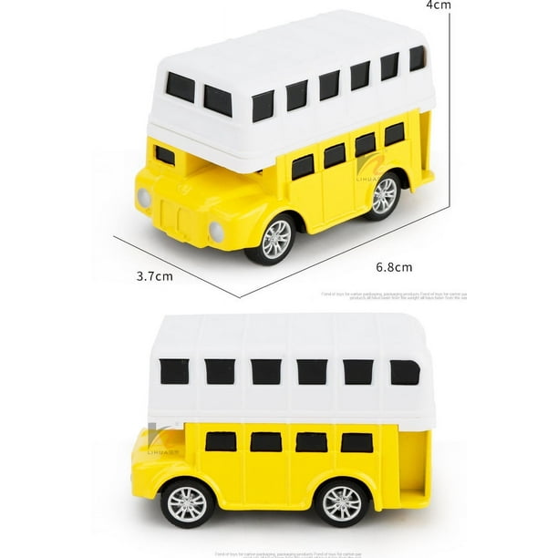 Coche de metal Raidaxiang, mini coche de fundición a presión de 1 pieza, coche de policía con portón trasero de estilo aleatorio... Coche de fricción para niños de 3 a 12 años, niñas, niños, niños.