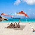 thumbnail image 2 of Refugio solar portátil Beach Tent BEW de 3 x 3 m, UPF 50+, 2 of 7