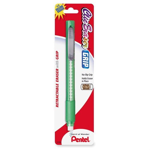ZE21TBP Pentel Clic Eraser Retractable PenShaped Eraser Lead Pencil