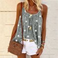 thumbnail image 2 of Babysbule Liquidation Hauts pour Femmes, Chemisier Sans Manches pour Femmes Col Rond Camisole à Bretelles Spaghetti, 2 of 6