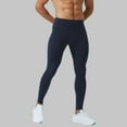 thumbnail image 2 of biudgviw Men's Thermal Pants Fleece Lined Yoga Leggings for Cold Weather Sports Athletic Winter Baselayer, 2 of 7