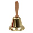 thumbnail image 2 of Campana De Mano Campana de mano de Navidad Papá Noel Jingle Bells Decoración de fiesta de boda (Oro) Likrtyny Para Estrenar, 2 of 4