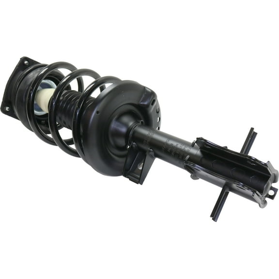 Shock Absorber and Strut Assembly Compatible with 2007-2012 Nissan Sentra Front, Passenger Side Black