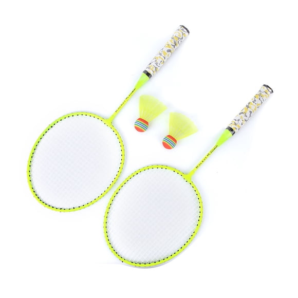 JUEGO DE RAQUTAS DE BÁDMINTON PARA 2 JUGADORES, JUEGO DE VOLANTES DE RAQUES