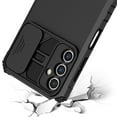thumbnail image 3 of For Samsung A16 5G SM-A166 Easy Viewing Camera Kickstand Cover Cell Phone Case - Black, 3 of 4