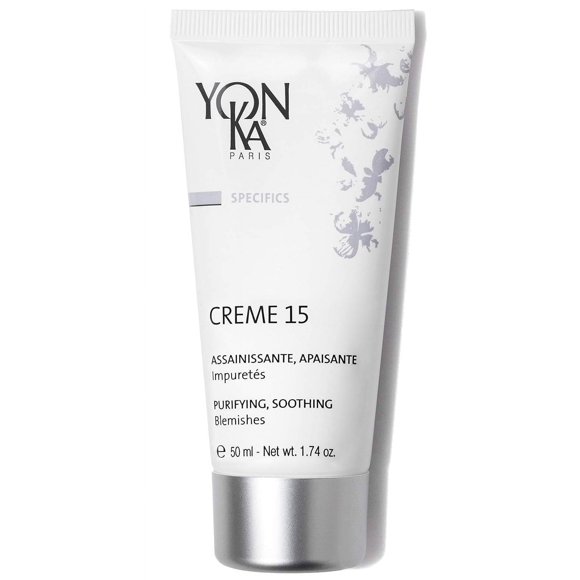 Tratamiento Yonka Creme 15 purificante y calmante para imperfecciones 50 ml