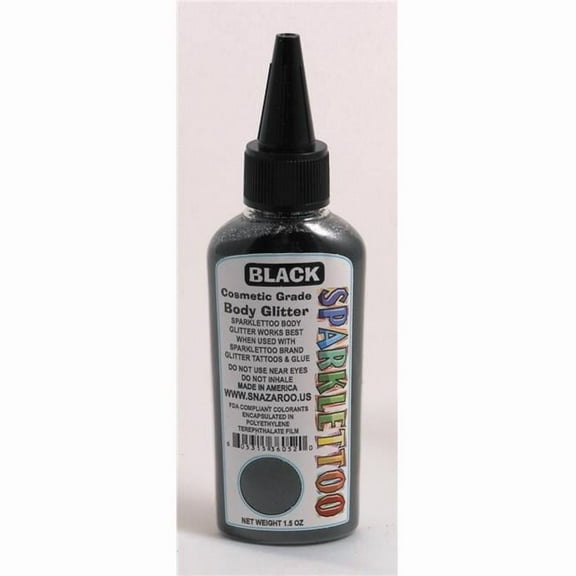1.5 oz Glitter, Black