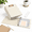 Beige-Mini 2in( 5.5" X 8.5"), variant on 2 Inch 3 Ring Binder Organizer With Zipper Pouch Purple Linen Clipboards Portfolio (8.5" X 11") 5 Plastic Folders 10 Pockets Hard