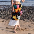 thumbnail image 6 of Cat Chic Chiffon Summer Beach Dresses for Women with Polyester Straps, 6 of 6