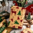 thumbnail image 3 of Papel de regalo Yarcony Kraft para Navidad, 17 x 305 cm, 3 rollos, 3 of 7