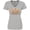 AC-Heather Grey, variant on Inktastic Nevertheless, She Persisted Women's V-Neck T-Shirt