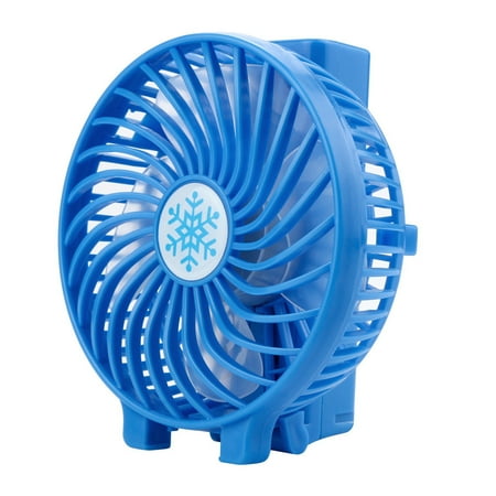 

Hot Mini Portable USB Rechargeable High Power 3-Speed Desktop Fan Durable