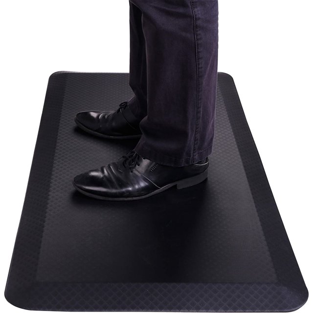 Standing Desk Mat, NonSlip Kitchen Floor Mat Cushioned 3/4" Anti