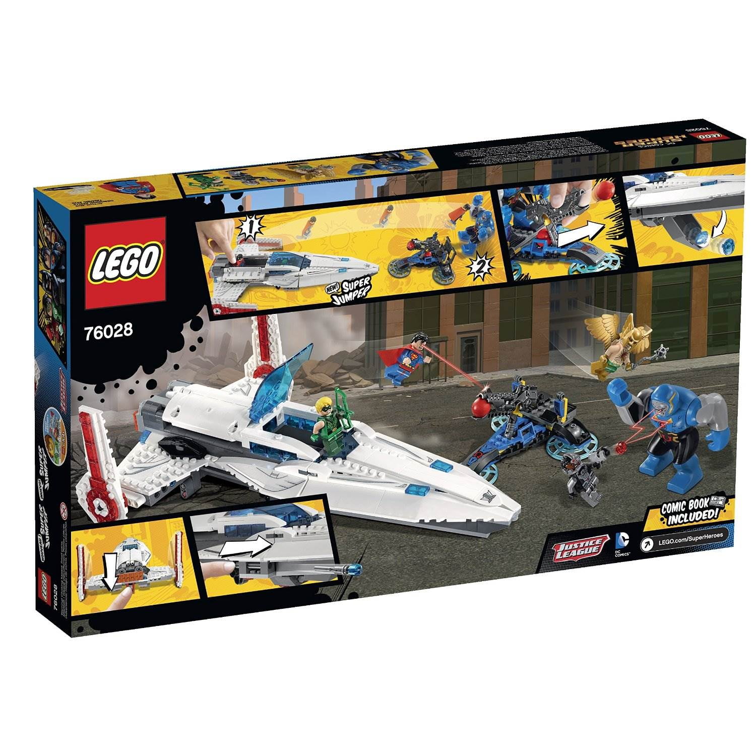 lego superheroes darkseid invasion