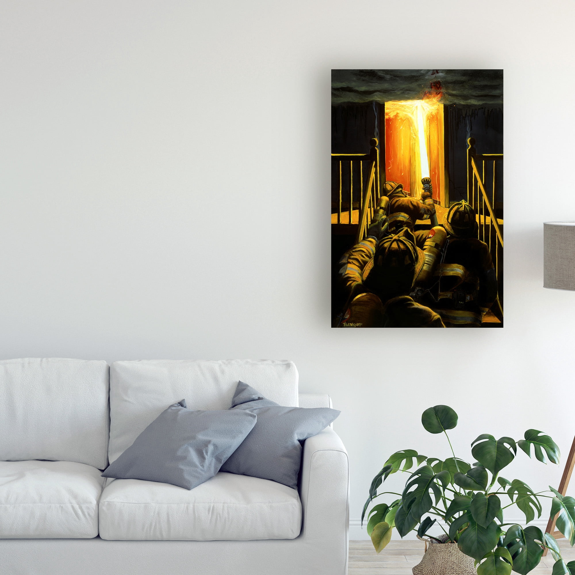 Trademark Fine Art 'Devils Stairway' Canvas Art by Paul Walsh