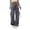 Dark Gray women wide leg cargo pants a1, variant on Cagogo Women Wide Leg Cargo Pants with Pockets Elastic Waist Loose Casual Streetwear Long Trousers for Vacation Travel Outdoor Lounge Wear, Black M