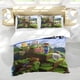 thumbnail image 5 of Minecraft Conjunto de sábanas temático, trío de piezas, cómodo y amigable con la piel, diseño único, regalo de decoración para el hogar para familiares, amigos y fans,140X210cm, 5 of 6