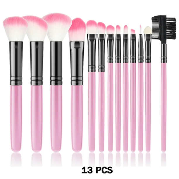 Juego de 13 a 32 brochas de maquillaje, cosmética, herramientas de maquillaje para rostro, belleza femenina, profesional, base, rubor, sombra de ojos